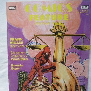 1981 Comics Feature #15: Marvel- Daredevil / Frank Miller cover